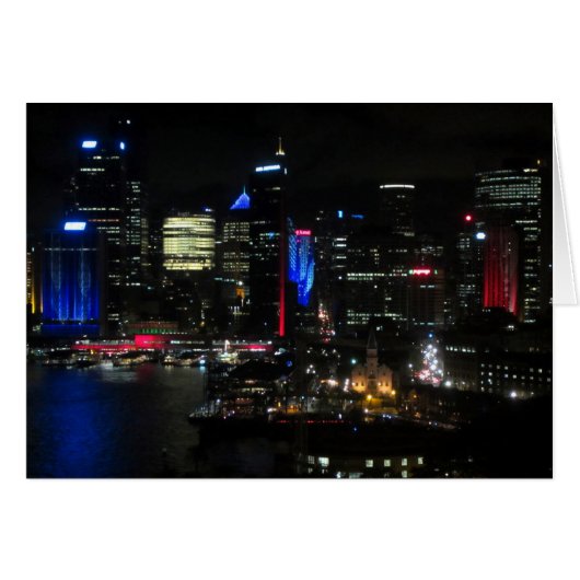 vivid sydney night cards (Front Horizontal)