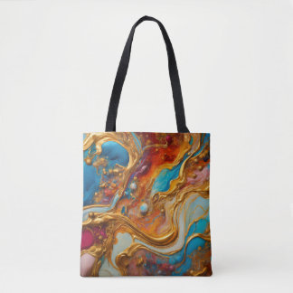 Vivid Vibes: Colorful Shoulder Tote Bag Tote