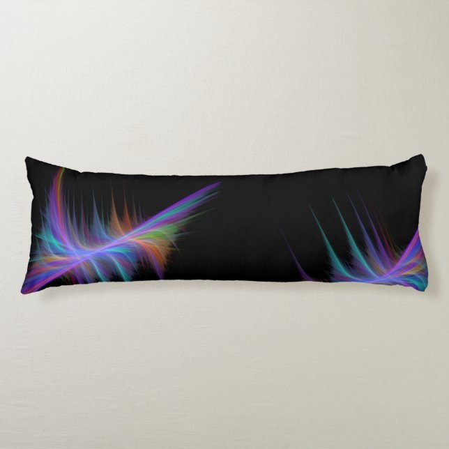 Vivid Vibrations Body Pillow (Front)