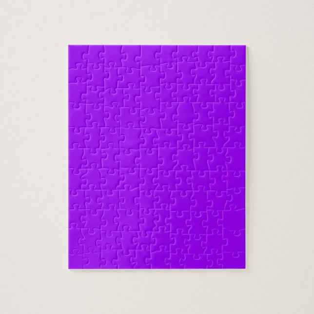VIVID VIOLET (solid color) ~ Jigsaw Puzzle (Vertical)