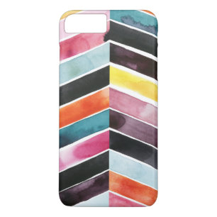 Vivid Watercolor Chevron I iPhone 8 Plus/7 Plus Case