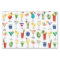 Vivid Watercolor Cocktail Pattern Tote Bag