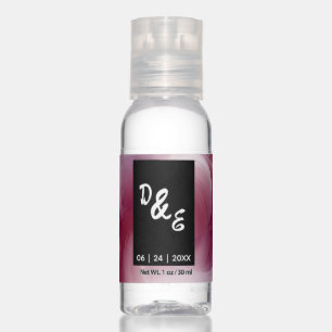 Vivid Watercolor Pink Hand Sanitizer