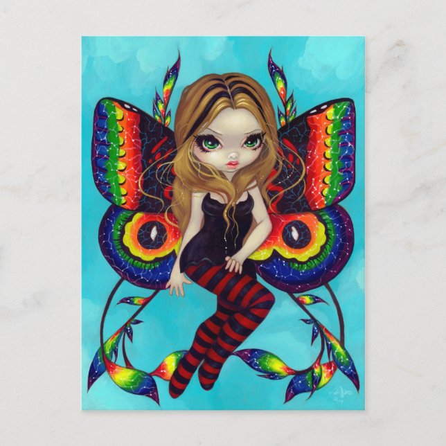 "Vivid Wings" Postcard (Front)