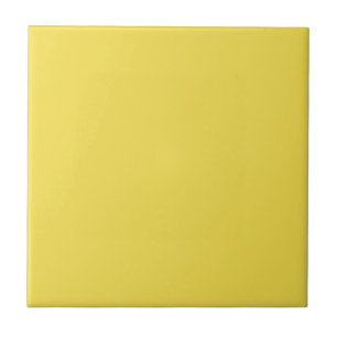 Vivid Yellow Solid Color 2021 Color of The Year Ceramic Tile