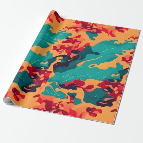 VividSplash Wrapping Paper