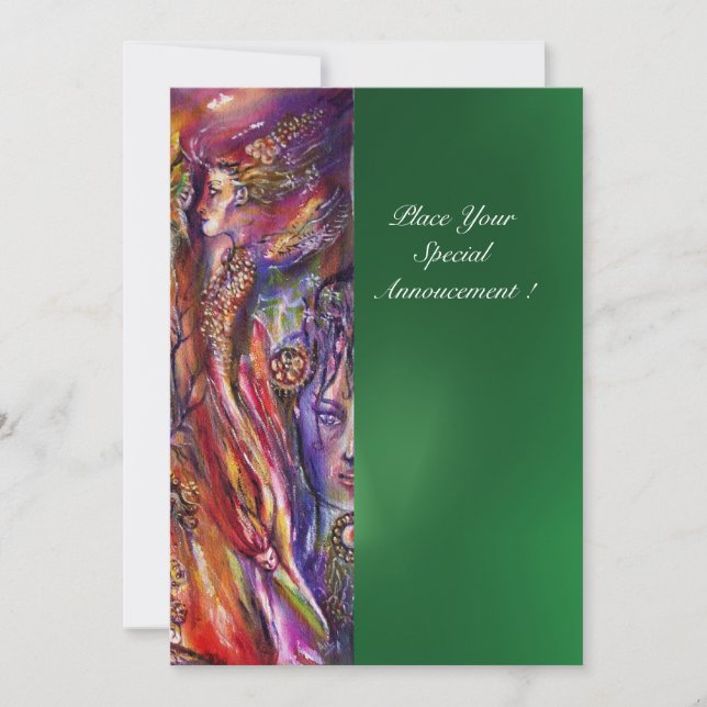 VIVIEN AND MERLIN INVITATION (Front)