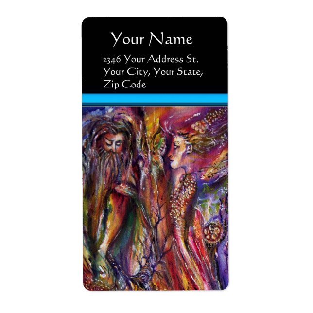 VIVIEN AND MERLIN LABEL (Front)