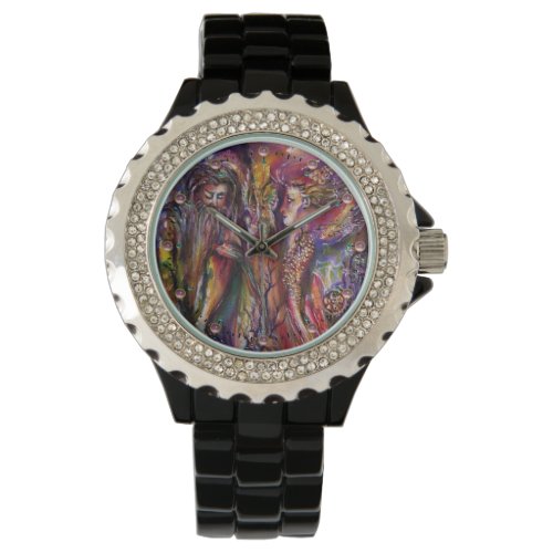 VIVIEN AND MERLIN Pink Purple Fantasy Watch