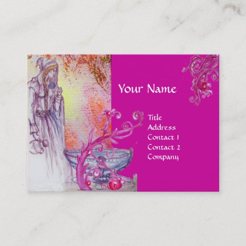 VIVIEN MONOGRAM BUSINESS CARD