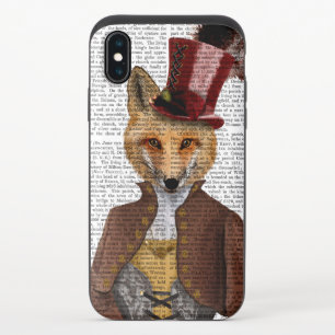 Vivienne Steampunk Fox iPhone X Slider Case