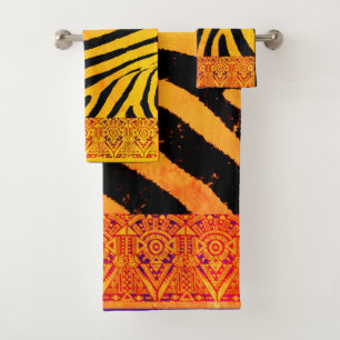 Vivisi Zebra Bath Towel Set