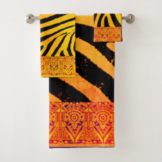 Vivisi Zebra Bath Towel Set