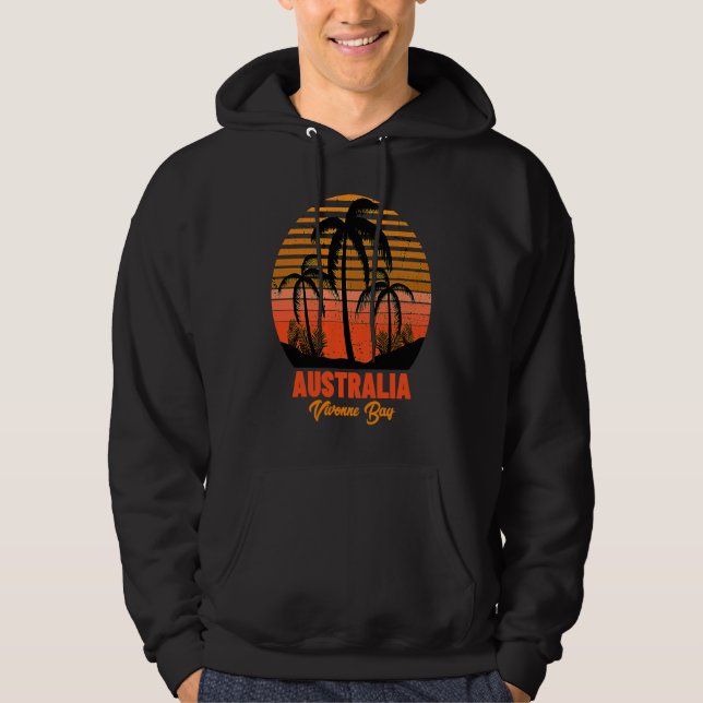 Vivonne Bay Kangaroo Island South Australia Hoodie (Front)