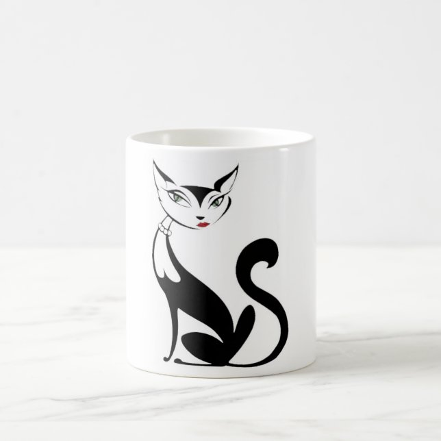 Vixen Cat Coffee Mug (Center)