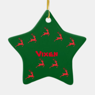 Vixen  Ornament in Colors