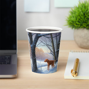 Vizla Let It Snow Christmas Paper Cups