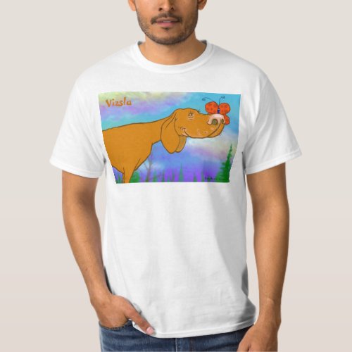 Vizsla 001 T_shirt