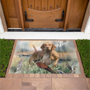 Vizsla , Art Doormat