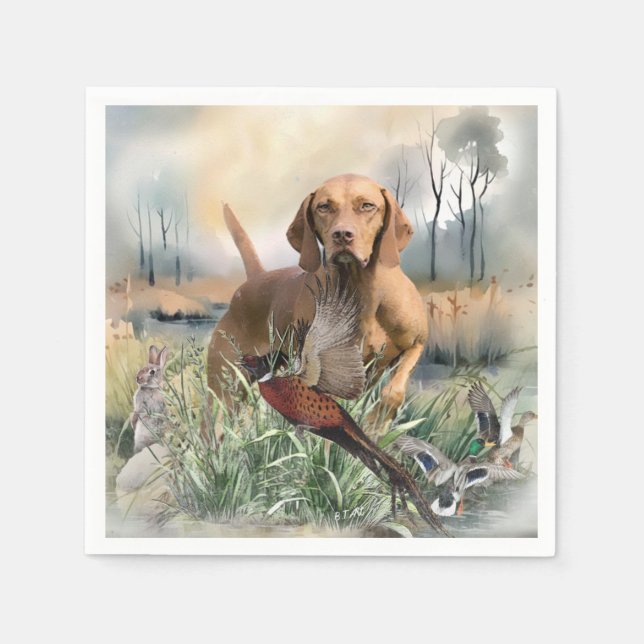 Vizsla  , Art  Napkins (Front)
