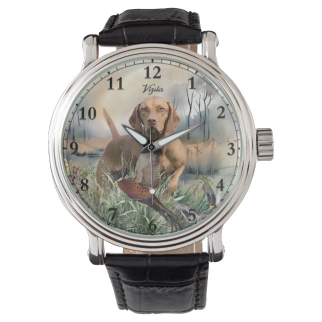 Vizsla  , Art  Watch (Front)