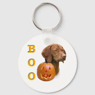 Vizsla Boo Keychain
