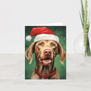 Vizsla Christmas Card