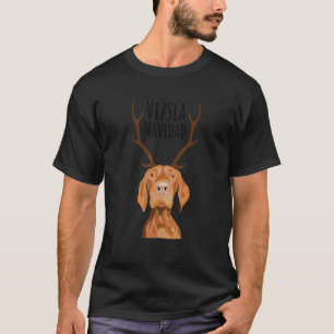 Vizsla Christmas Dog Ugly Sweater Xmas Tree