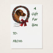 Vizsla Christmas Gifts (Back)