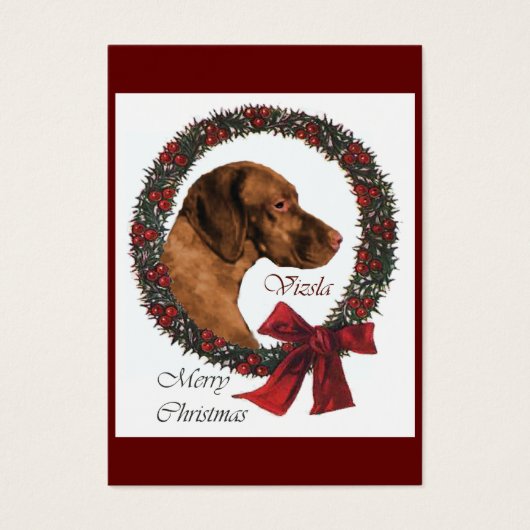 Vizsla Christmas Gifts (Front)