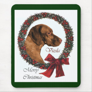 Vizsla Christmas Gifts Mouse Pad