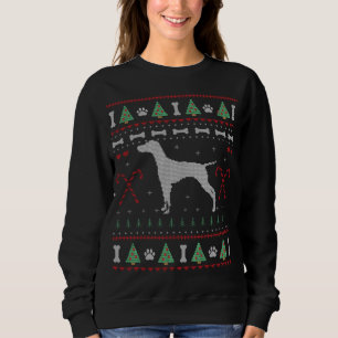 Vizsla Christmas Ugly Sweater Funny Dog Lover Xmas