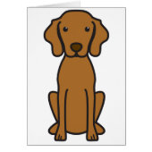 Vizsla Dog Cartoon (Front)