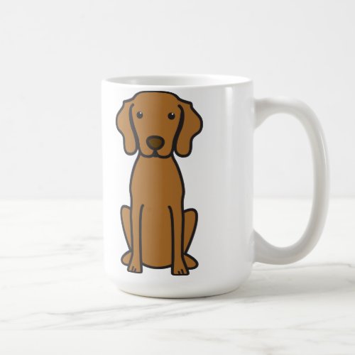 Vizsla Dog Cartoon Coffee Mug