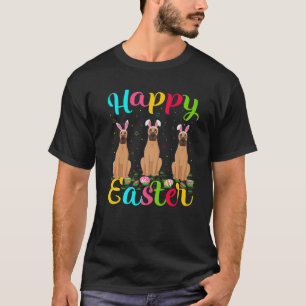 Vizsla Dog Lover Funny Easter Egg Bunny Vizsla Hap T-Shirt