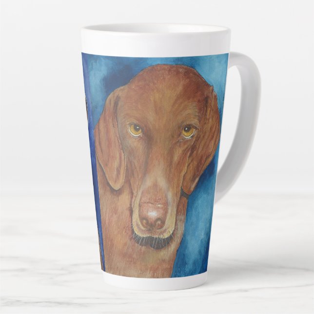 Vizsla Dog Lovers Latte Mug (Right Angle)