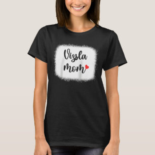 Vizsla Dog Mom Womens Vizsla Raglan T-Shirt