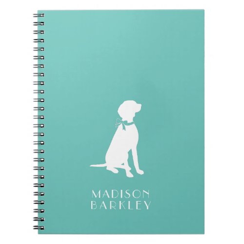 Vizsla Dog Puppy Notebook