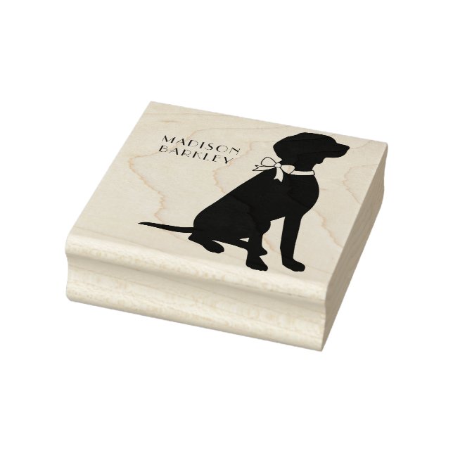 Vizsla Dog Puppy Rubber Stamp (Stamp)