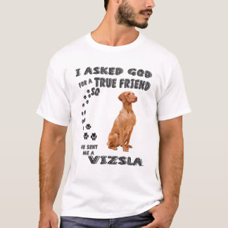 Vizsla Dog Quote Mom Dad Costume, Cute Hungarian V T-Shirt