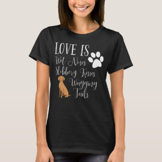 Vizsla Dog T-Shirt Cute Funny Saying Dog Lover Gif