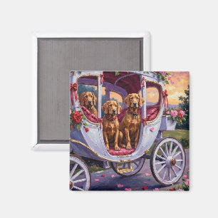 Vizsla Dog Valentine's Day Magnet