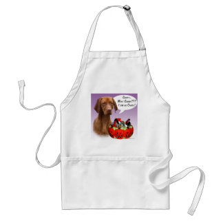 Vizsla Halloween Candy Adult Apron
