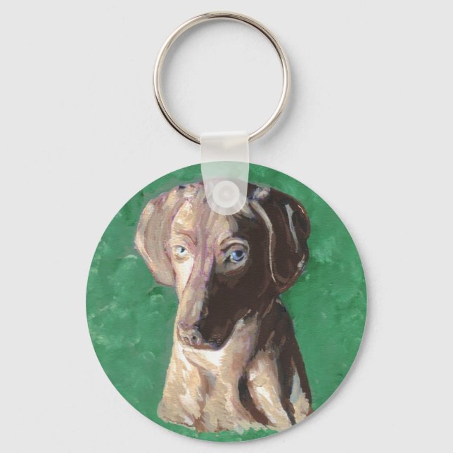 Vizsla, Hungarian Pointer Keychain (Front)