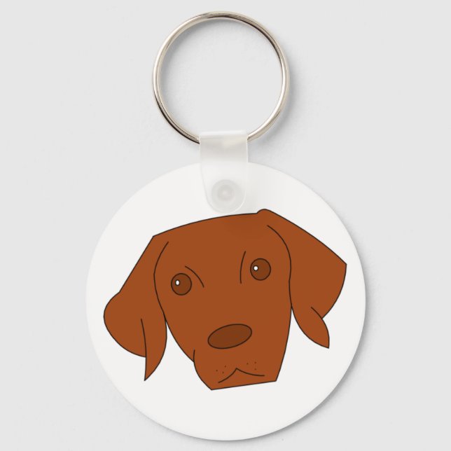 Vizsla keychain (Front)