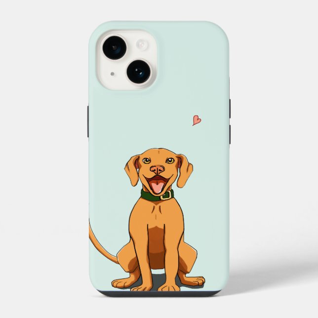Vizsla Love Simplistic Phone Case (Back)