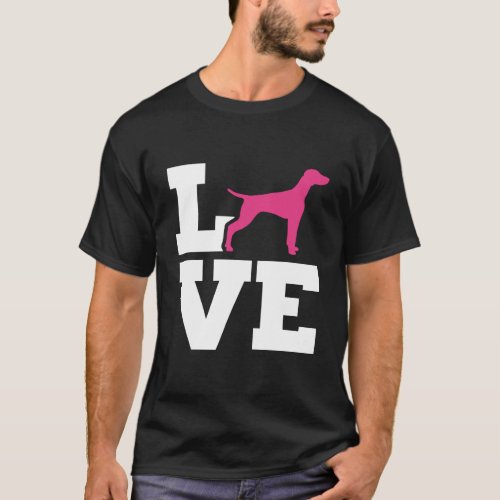 Vizsla Love T_Shirt