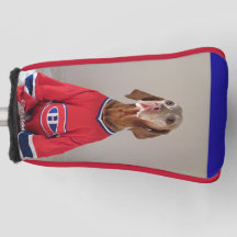 Vizsla Montreal Canadians Golf Putter Cover
