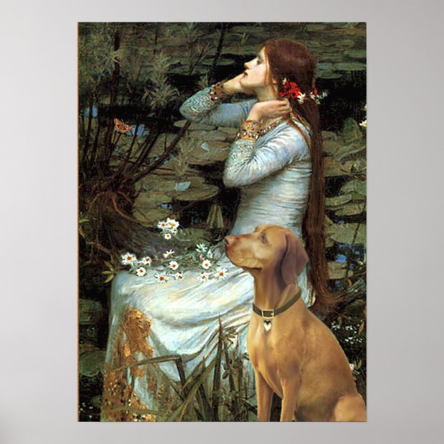 Vizsla - Ophelia Seated Poster (Front)