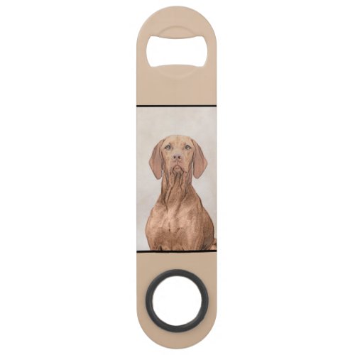 Vizsla Painting _ Cute Original Dog Art Bar Key